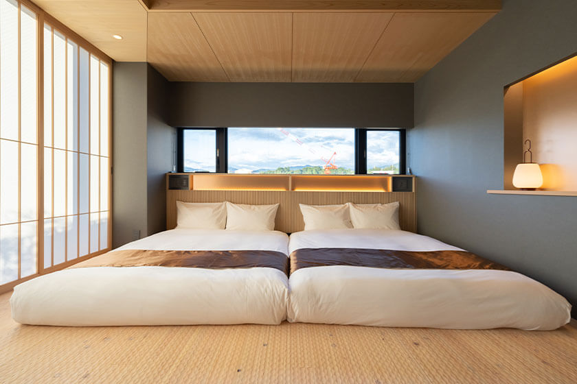 テラス付ツインルーム